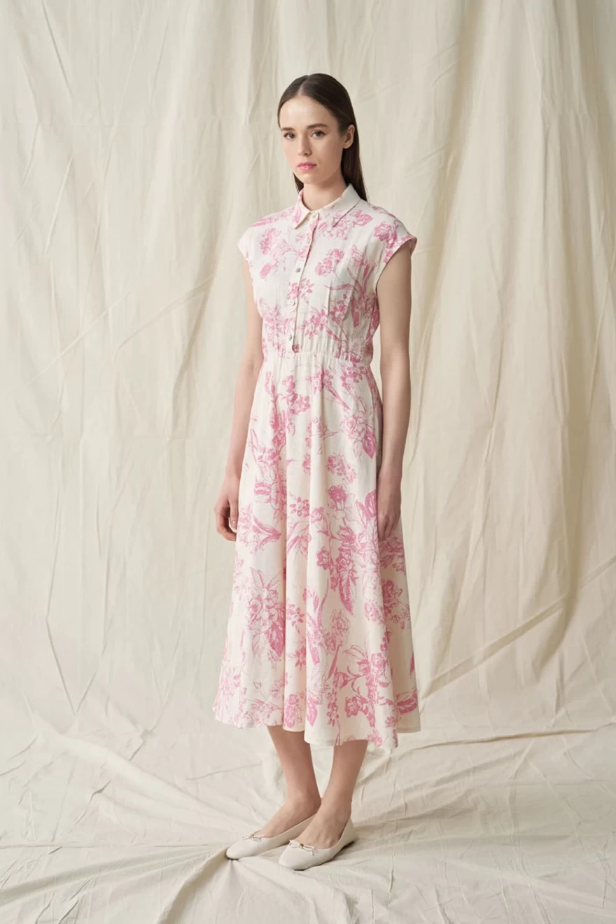 ροζ κλος φόρεμα  alexanderjacob.com