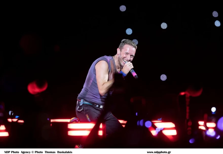 Coldplay συναυλία Ελλάδα