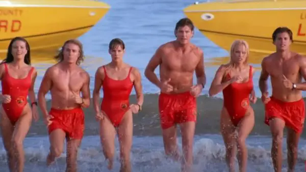 Οι πρωταγωνιστές της σειράς Baywatch