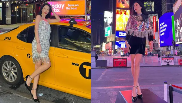 Βραδινά φορέματα Marks and Spencer μεταλλιζέ