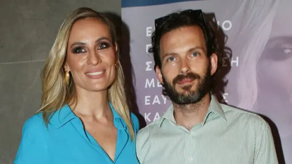 Η Ελεονώρα Μελέτη και ο Θοδωρής Μαροσούλης σε δημόσια έξοδό του