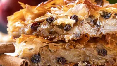 Νηστίσιμη μηλόπιτα