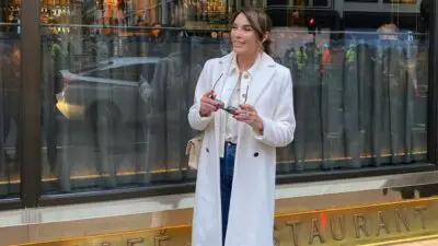 Η Τατιάνα Στεφανίδου σε ταξίδι στο Λονδίνο