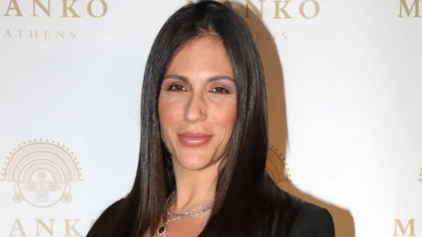 Η Ανθή Βούλγαρη σε έξοδό της