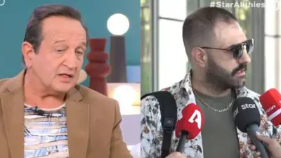 Ο Σπύρος Μπιμπίλας και ο Γιώργος Καρκάς