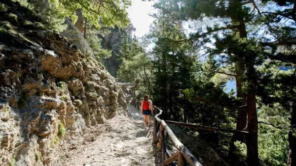 Το επιβλητικό φαράγγι της Σαμαριάς