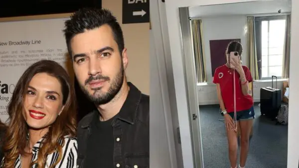 Η Βάσω Λασκαράκη και ο Λευτέρης Σουλτάτος και η κόρη τους