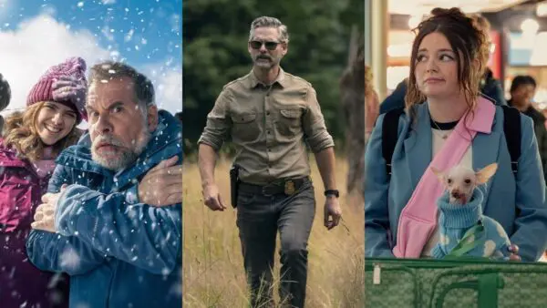 σκηνές από τρεις διαφορετικές ταινίες του netflix