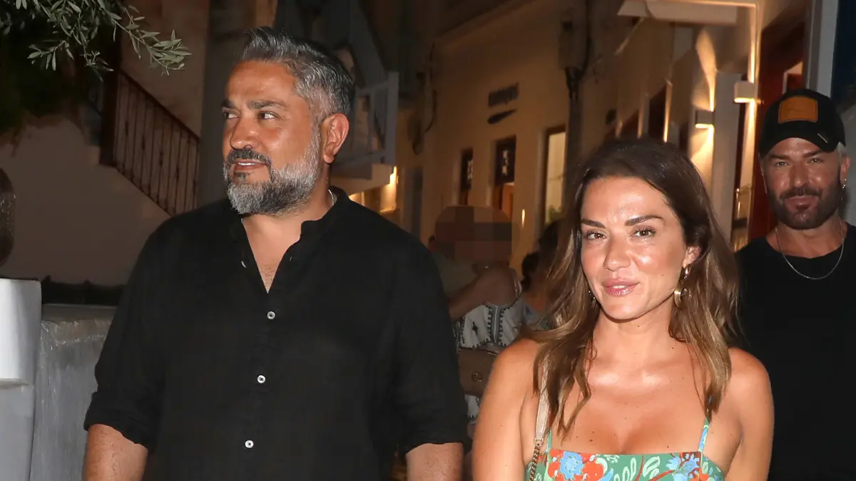 Ο Λευτέρης Σουλτάτος και η Βάσω Λασκαράκη