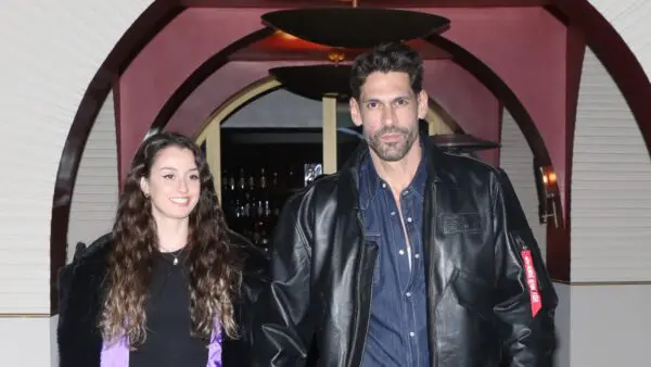 Ο Γιάννης Σπαλιάρας με τη σύντροφό του