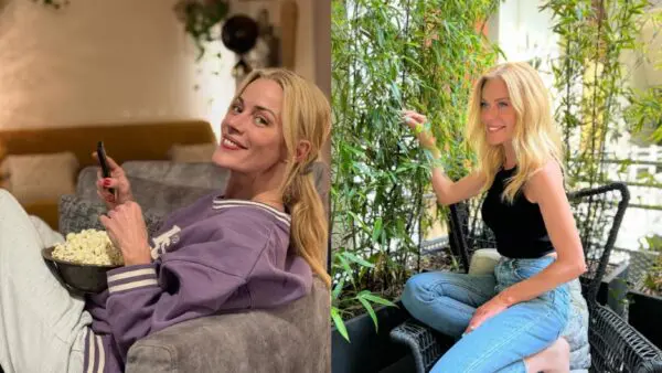 Η Ζέτα Μακρυπούλια στο σπίτι της