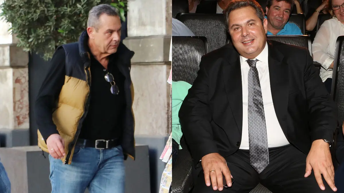 Ο Πάνος Καμμένος πριν και μετά