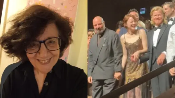 Η Μάρω Βαμβουνάκη και ο Γιώργος Λάνθιμος