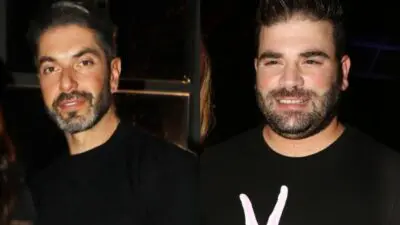 Ο Σπύρος Μαρτίκας και ο Παντελής Παντελίδης