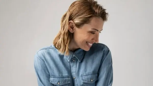 H Μαρία Ηλιάκη σε φωτογράφιση