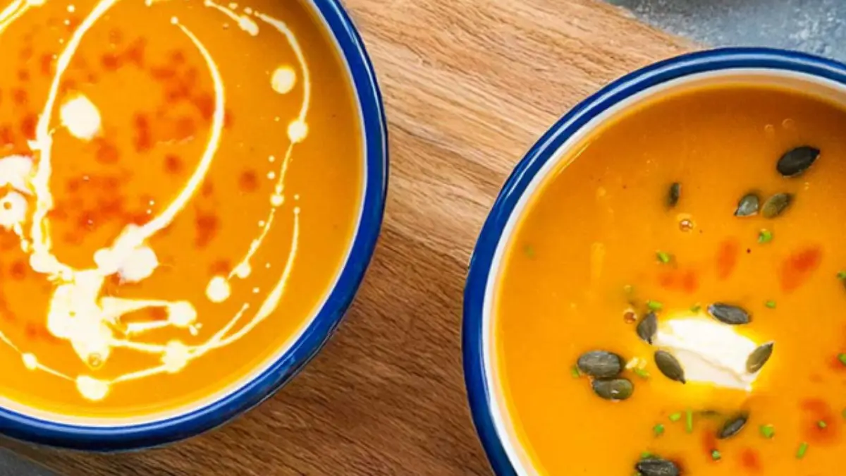 καροτόσουπα βελουτέ