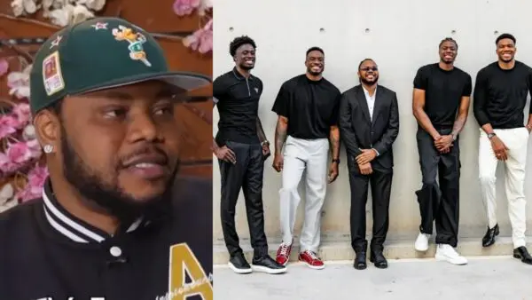 Ο Φράνσις Αντετοκούνμπο και τα αδέρφια του