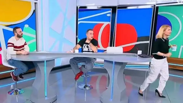 Η Μαρία Ηλιάκη αποχωρεί από το πλατό του Νωρίς Νωρίς