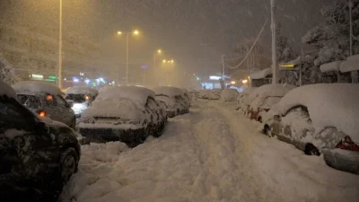Κακοκαιρία "Ελπίδα": 62χρονος οδηγός έπαθε έμφραγμα όντας εγκλωβισμένος στην Αττική Οδό