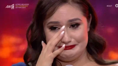 Ελλάδα έχεις ταλέντο: Σπάραξε στο κλάμα διαγωνιζόμενη με τα τέσσερα «όχι» από την κριτική επιτροπή