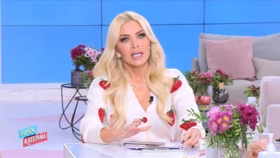 Super Κατερίνα: Αδιανόητο ατύχημα - Έχασε το δόντι της στον αέρα της εκπομπής