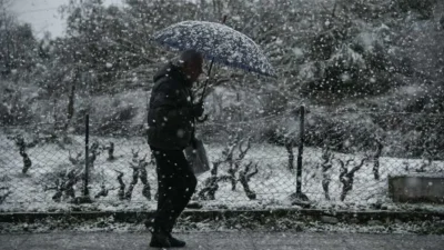 Κακοκαιρία "Ελπίδα": Τραγικός θάνατος βρήκε έναν 77χρονο που γλίστρησε στον πάγο