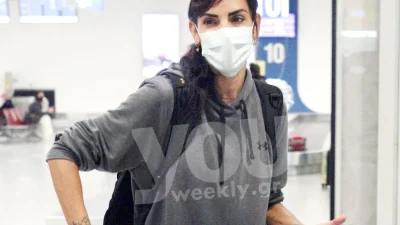 Ελισάβετ Σπανού: Αποκλειστικές φωτογραφίες από την άφιξή της μετά από την αποχώρησή της από το Survivor 5