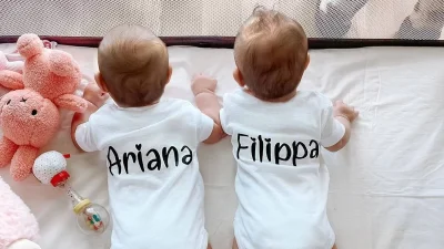 Μπόμπα - Τανιμανίδης: Χαμός στο Instagram με το βίντεο των παιδιών τους - Ξετρελάθηκαν με το χιόνι