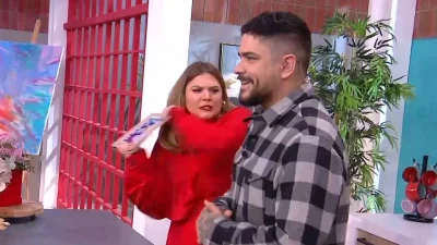 Δανάη Μπάρκα: Το τραγούδι που αφιέρωσε στον Τίμο Ζαχαράτο μετά την επιστροφή του στην εκπομπή