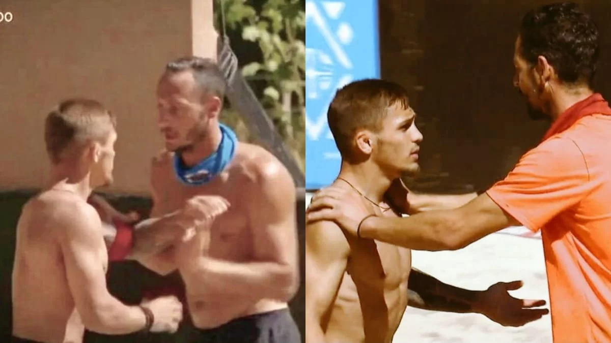 Survivor 5: Πιάστηκαν στα χέρια Γιωρίκας και Κατσαούνης - Μπήκαν να τους χωρίσουν οι συμπαίκτες τους