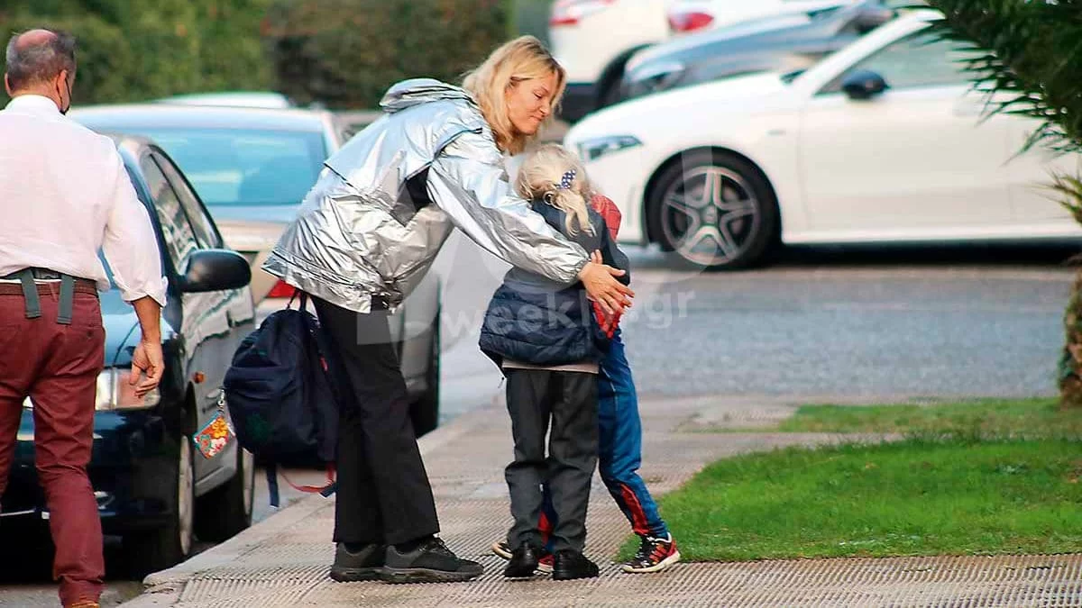 Φτυστός ο Ηλίας Κρασσάς - Αποκλειστικές φωτογραφίες από τον γιο της Βίκυς Καγιά ντυμένο spider-man