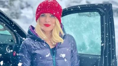 Το χιόνι κάλυψε το σπίτι της Ελένης Μενεγάκη  - Η νέα φωτογραφία με την μικρή Μαρίνα στο instagram