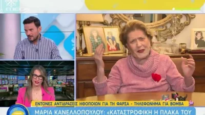 «Αυτοί οι τύποι θέλουν 4-5 χαστούκια για να...» - Έξαλλη η Τριφύλλη με τον Χατζηαγγελάκη