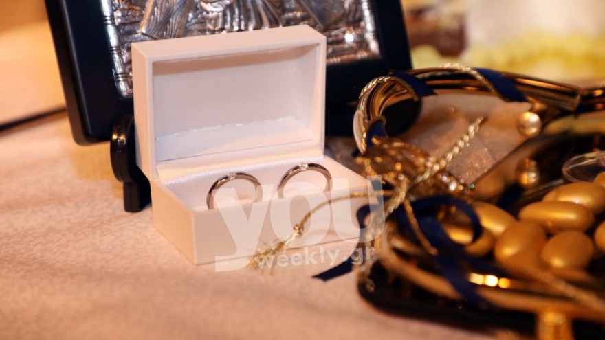 Αποκλειστικές φωτογραφίες από τον αρραβώνα Μαυρικίου - Ζήση