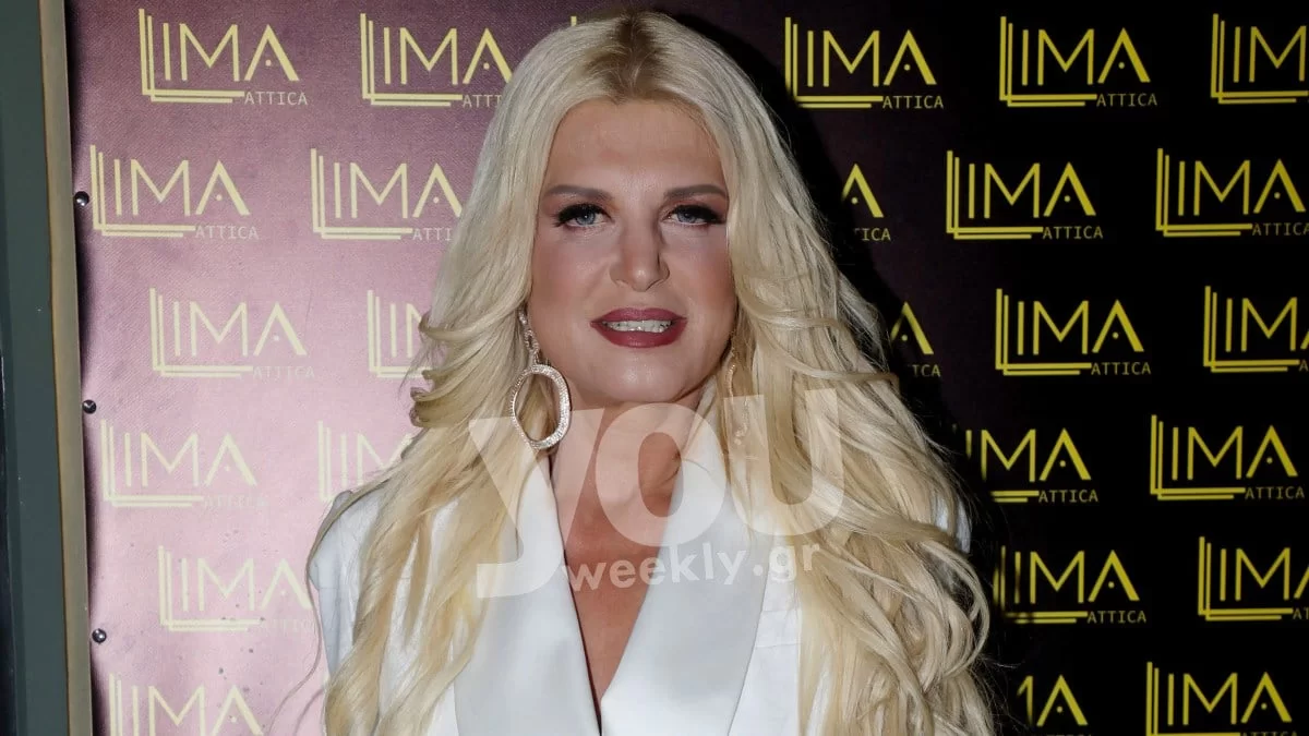 Με μαύρα ρούχα και χωρίς μακιγιάζ - Η Μαρίνα Πατούλη όπως δεν την έχετε ξαναδεί