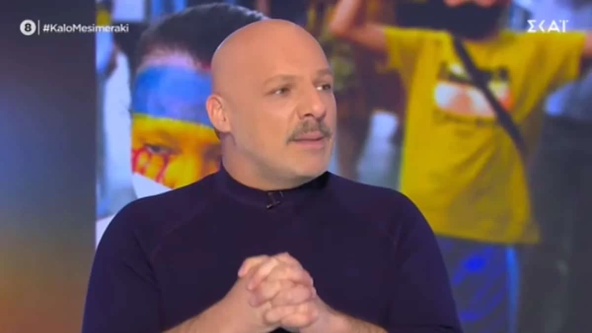 Νίκος Μουτσινάς: Έντονο ξέσπασμα για τον πόλεμο στην Ουκρανία - «Το δικό μου το κεφάλι δεν το χωράει αυτό»