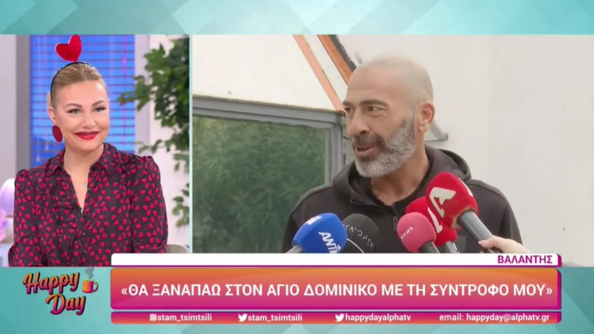 Survivor 5: "Καταπέλτης" ο Βαλάντης - «Δεν μετανιώνω για όσα είπα στην Ευρυδίκη! Είναι κάτι που πιστεύω»