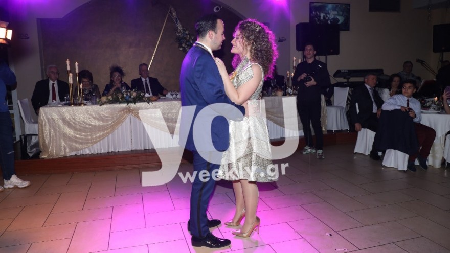 Στον αρραβώνα του Μαυρίκιου Μαυρικίου και της Ιλάειρας Ζήση