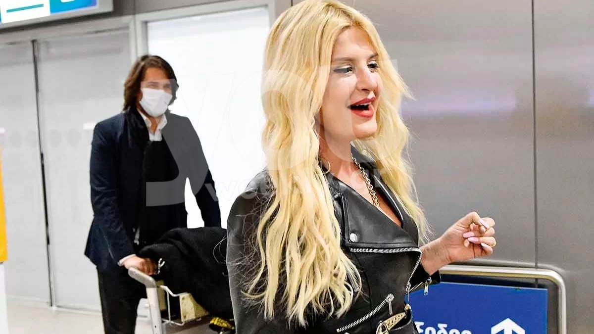 Φορτωμένη με βαλίτσες από το Παρίσι που τις κουβαλούσε ο Χολέβας - Τι ψώνισε η Μαρίνα Πατούλη