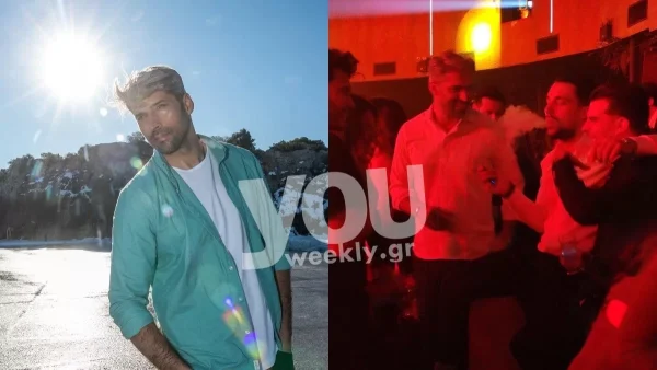 Στα μπουζούκια με την Άννα Ζένιου ο Αλέξης Παππάς μετά την αποκάλυψη της σχέσης τους - Αποκλειστικές φωτογραφίες