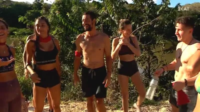 Survivor 5: Η ''σπόντα'' του Απόστολου στον Σάκη Ρουβά - «Να το ακούει και το αδερφάκι μας..»