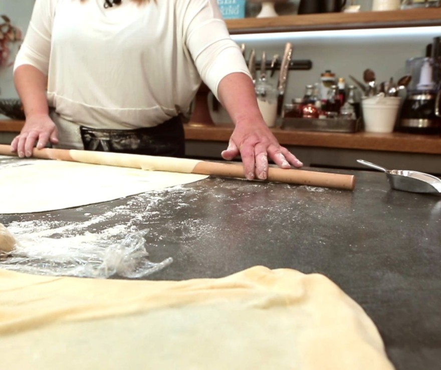 τραγανό φύλλο πίτας