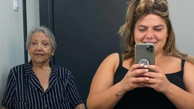 Δανάη Μπάρκα: Η συγκινητική ανάρτηση με τη γιαγιά της μετά το ατύχημά της