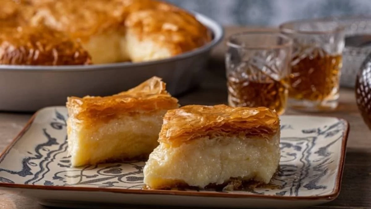 Ιδανικό για τις Απόκριες - Θεϊκό γαλακτομπούρεκο από την Αργυρώ Μπαρμπαρίγου