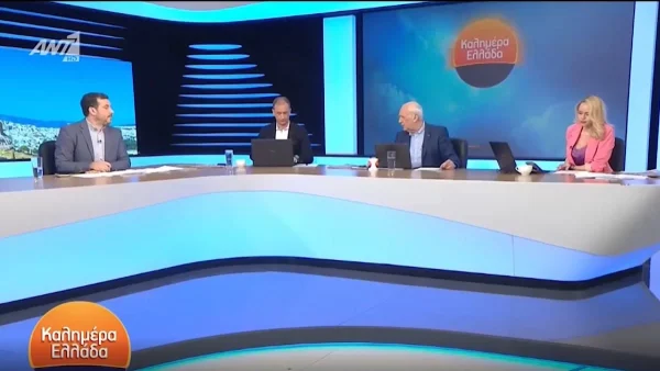 Σοκαρισμένος ο Γιώργος Παπαδάκης - Επιτέθηκαν στο συνεργείο του ΑΝΤ1 την ώρα που ήταν σε ζωντανή μετάδοση