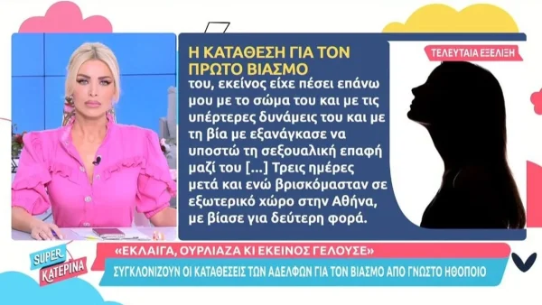 Συγκλονίζουν οι καταγγελίες των δύο κοριτσιών για τον γνωστό ηθοποιό - Η φρικιαστική περιγραφή