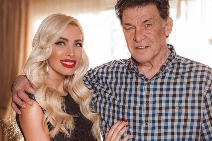 Η Κατερίνα Καινούργιου και ο πατέρας της 