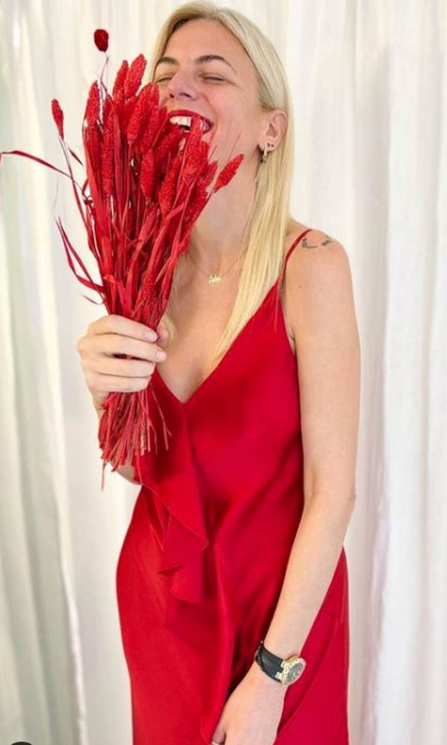 Η Χριστίνα Κόντοβα στην Γιορτή των Ερωτευμένων