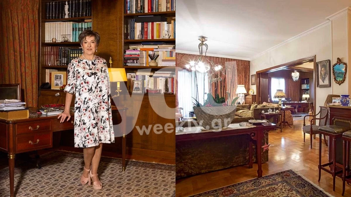 Για πρώτη φορά: Αποκλειστικές φωτογραφίες από το σπίτι της Ιωάννας Μάνδρου στο κέντρο της Αθήνας