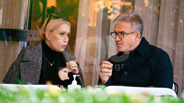 18 χρόνια μετά το διαζύγιό τους - Παπαράτσι απαθανάτισαν Μπακοδήμου και Αργυρόπουλο στην Αθήνα για φαγητό